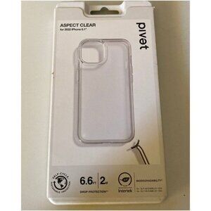 Pivet Apple iPhone 14/iPhone 13 Aspect Case Clear